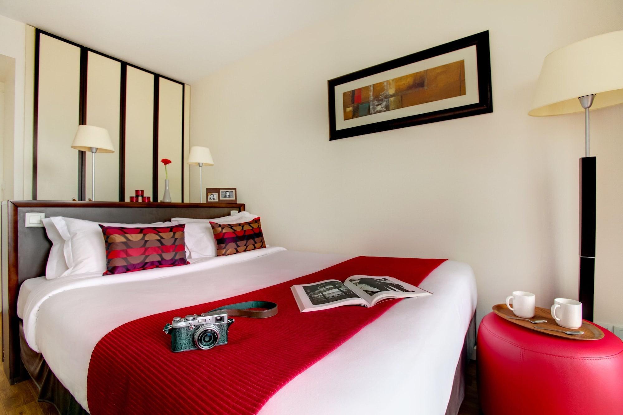 Citadines La Defense Paris Lejlighedshotel Courbevoie Værelse billede